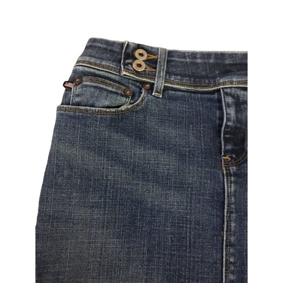 Ralph Lauren Polo Jeans Justine Denim Stretch Skirt Womens W29 Used - Picture 5 of 12